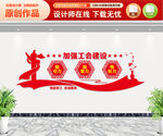 工会标语文化墙