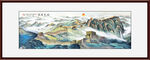 长城国画山水万里长城 