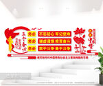 三个务必文化墙图片
