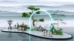 地产交付中庭美陈景观小品