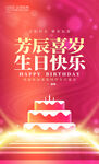 生日快乐海报背景