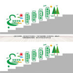 社区楼梯文化墙