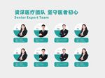 专家团队医师团队文化墙背景墙