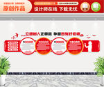 四有好老师文化墙
