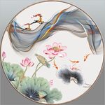 圆形装饰画 
