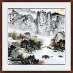 中国画山水