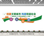 文明城市文化墙