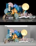 中秋美陈合影
