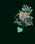 定位花