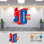 竖版枫桥派出所文化墙