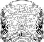 酿酒底纹