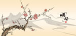 梅花国画梅花