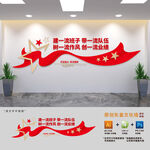 建一流班子党支部文化墙
