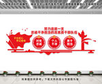 忠诚干净担当文化墙