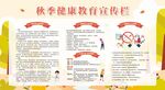 秋季健康教育宣传栏