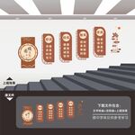 校园楼梯文化墙