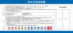 动火作业告知牌