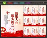 党群服务展板