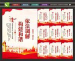 调解室挂图