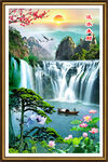 玄关山水画