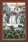 中国画山水