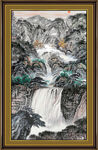 国画山水画 