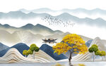 简约背景墙