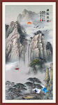 玄关山水画