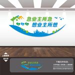 物业管理小区文化墙展板标语
