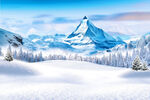 雪山