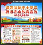 消防安全宣传栏