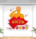 民兵之家文化墙