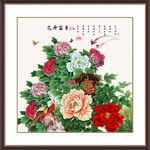 国画牡丹