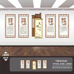 食堂餐厅标语形象墙背景墙挂画
