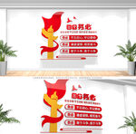 三个务必文化墙