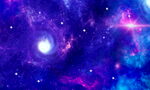 蓝色星空软膜