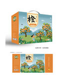 橙子包装礼盒