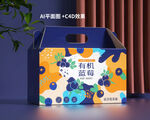 蓝莓汁包装设计