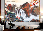 国画山水画