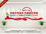 创文明城市文化墙