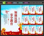 反恐防暴展板