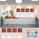 中医养生展板文化墙
