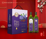 亚麻籽油包装 胡麻油礼盒