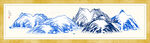 新中式山水装饰画