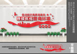 持续优化营商环境文化墙