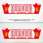 中小学校党建文化墙
