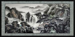 中国画山水 