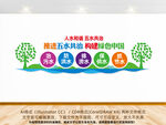 五治共治环保文化墙
