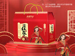 红枣包装平面图图片