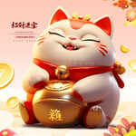可爱的招财猫